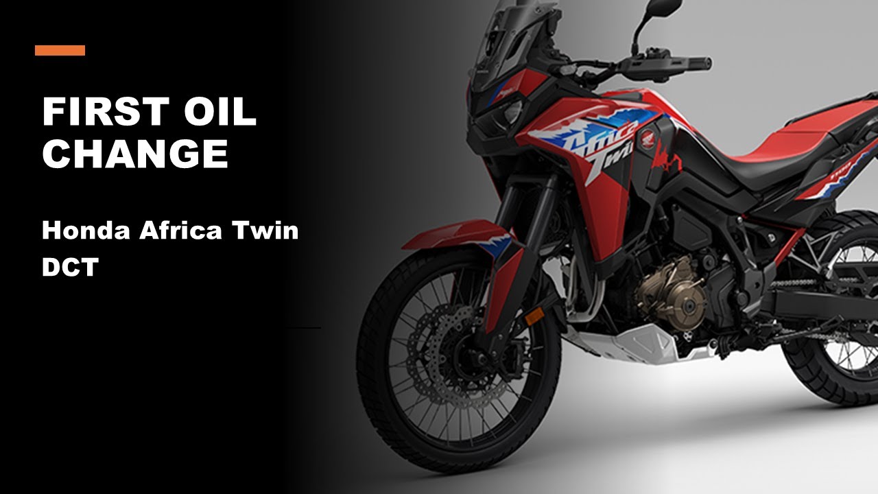 Honda Africa Twin DCT- First Oil Change Tutorial
