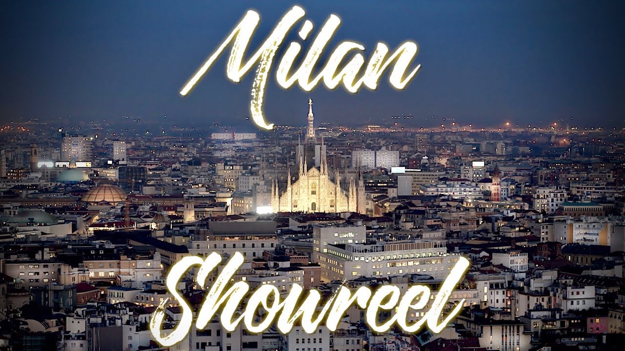 Milan Italy Aerial Showreel. A 5K Cinematic Video Of The Italian City