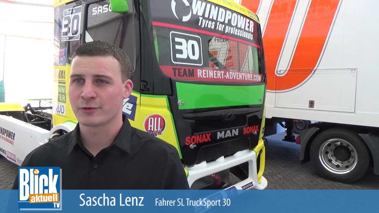 BLICK aktuell Premium: Sascha Lenz pr&auml;sentiert neuen Renntruck