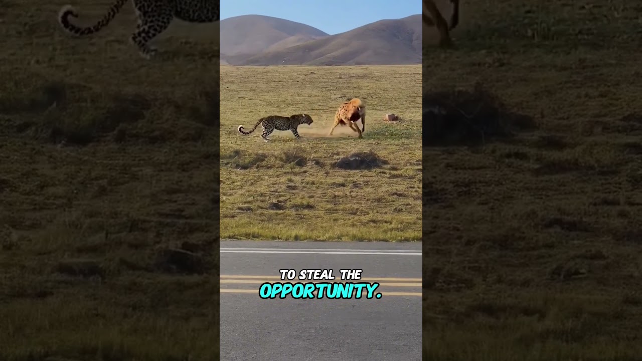 Leopard Dares to Steal Food, But the Hyenas Fight Back! 