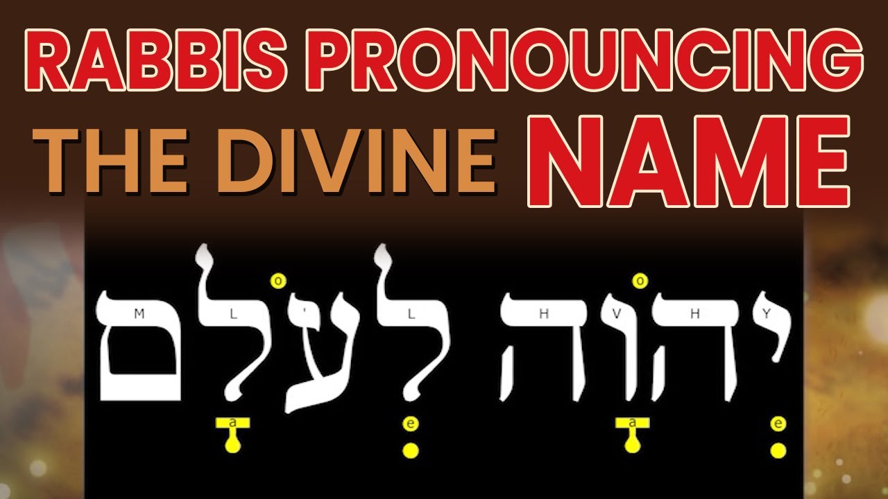Rabbis Pronouncing the Divine Name