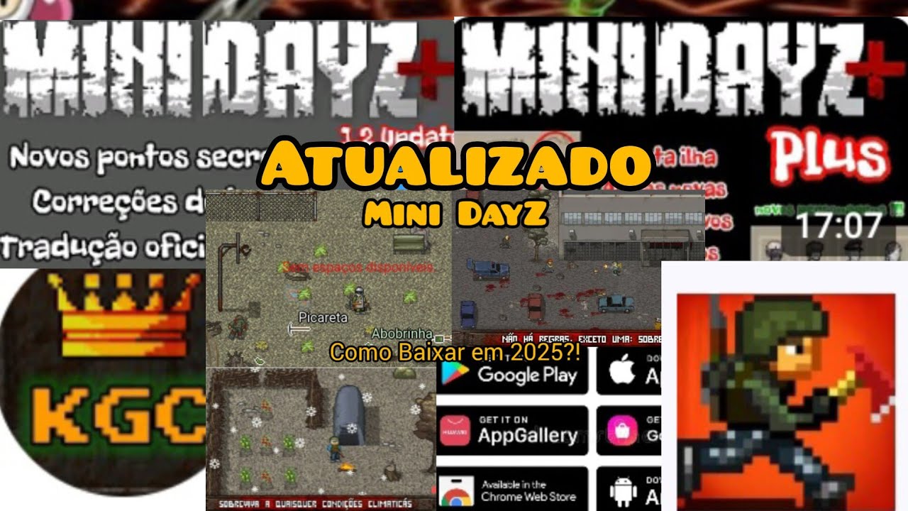 Mini DayZ apk (+,Original, Mercury, Atual, Navegador) Link 2025 - SobreViveJá como baixar? iPhone go