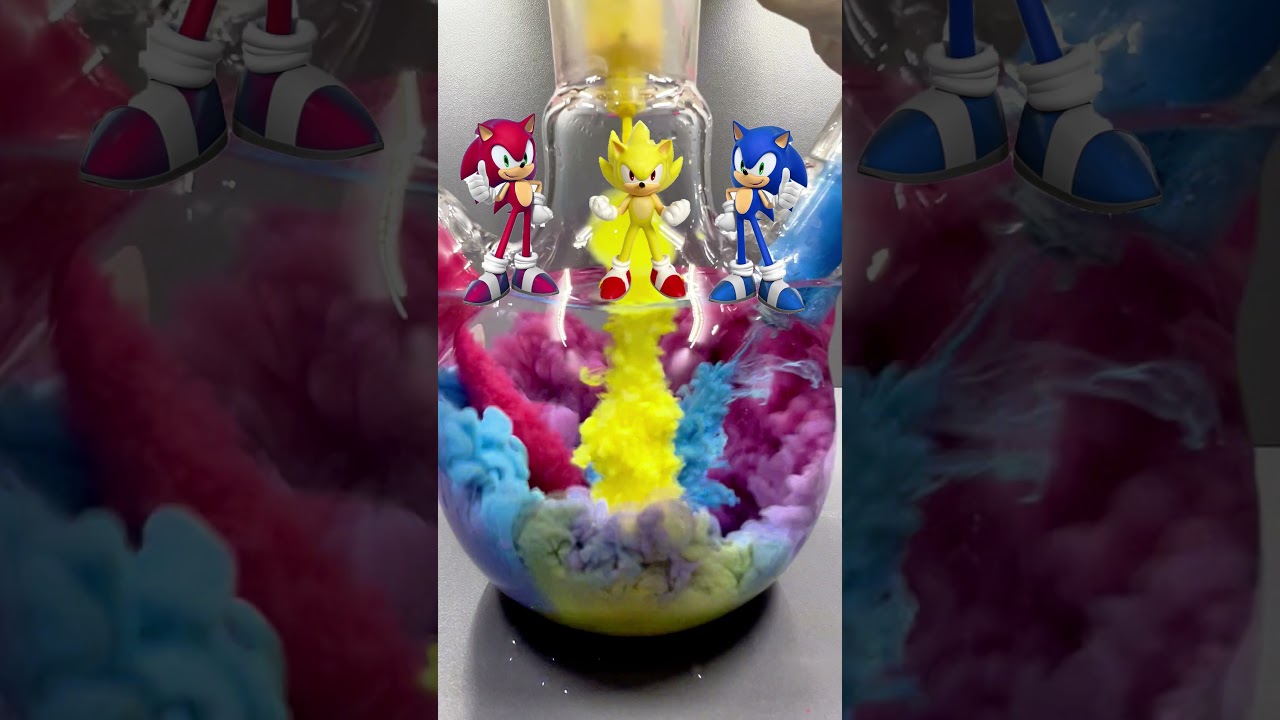 ⭐Epic Color Explosion 💥 🔵🔴🟡 Mix Reaction 