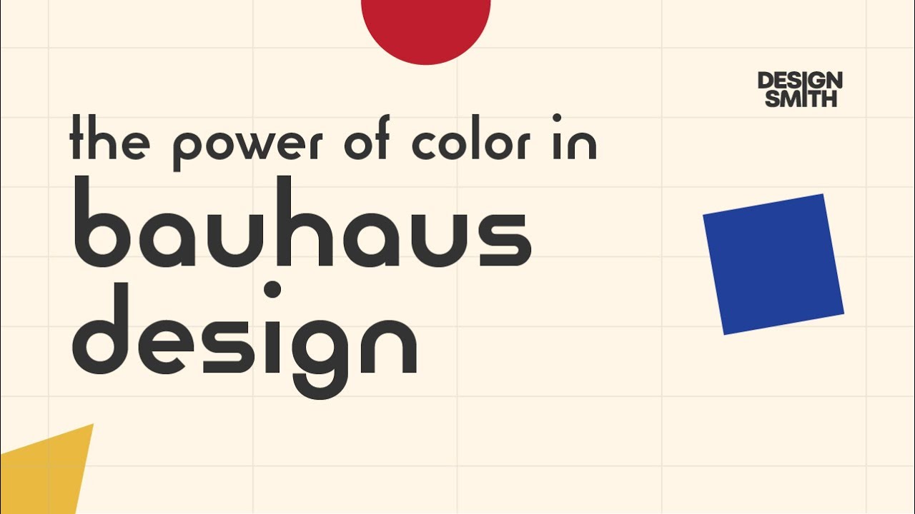 Why Bauhaus Can Represent Anything #design #bauhaus