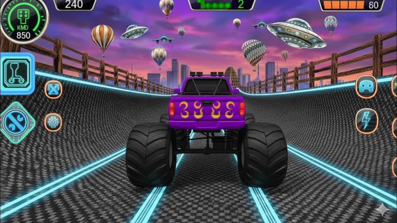 Ultimate Monster Truck Stunts 2026: Mega Ramp Racing 🚛 | 4K Ultra Graphics Gameplay (Android)