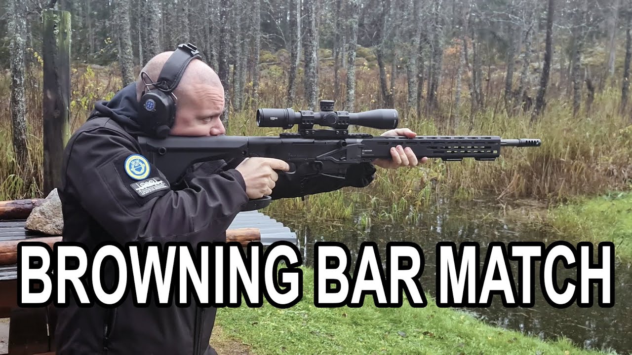Все о Browning BAR Match в Швеции для охоты.