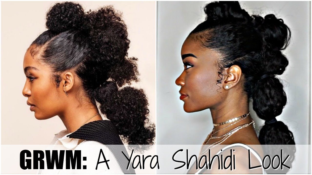 GRWM: A Yara Shahidi Look! How To Do A Mohawk/Fohawk