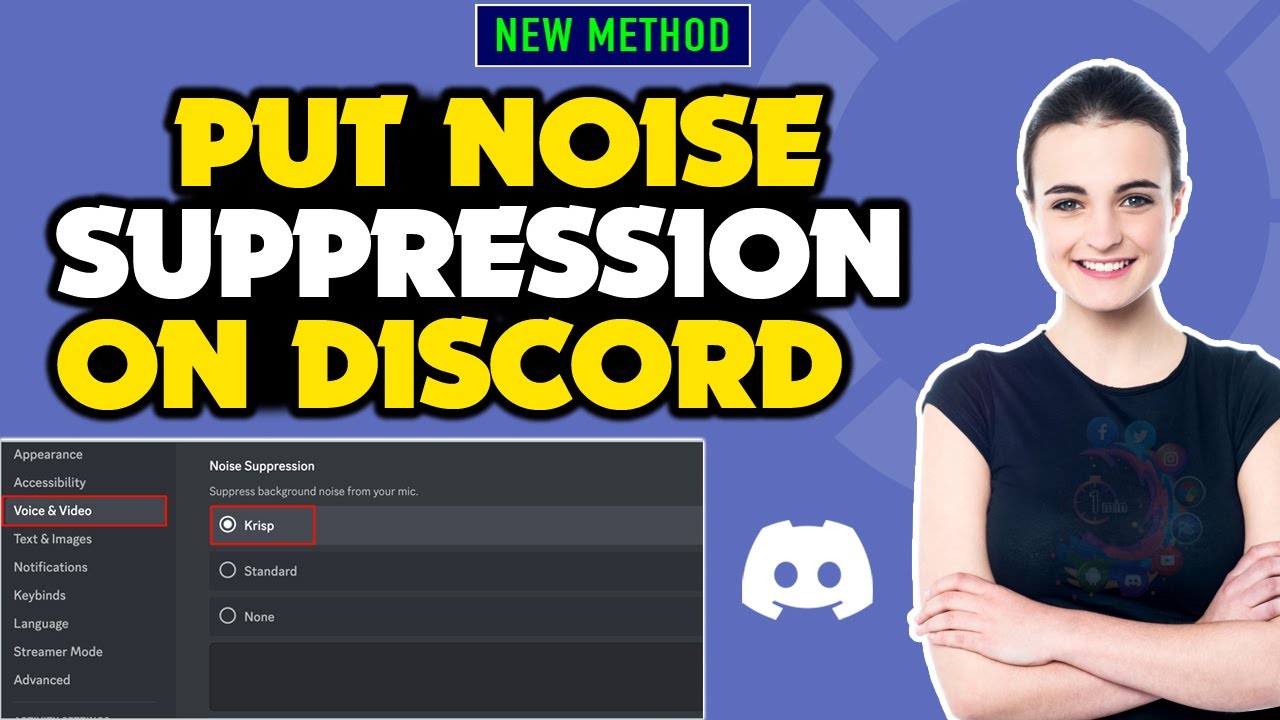 How to put noise suppression on discord | Set up Discord with Krisp