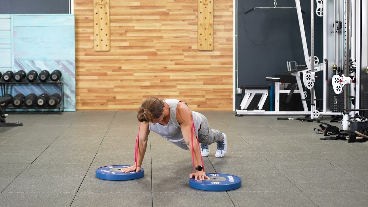 Banded Deficit Push Up