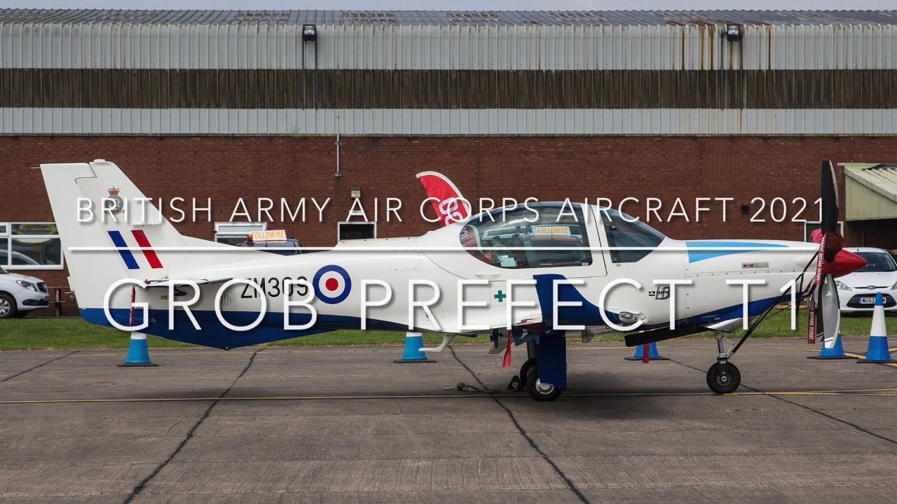 British Army Air Corps Aircraft 2021 - Grob Prefect T1