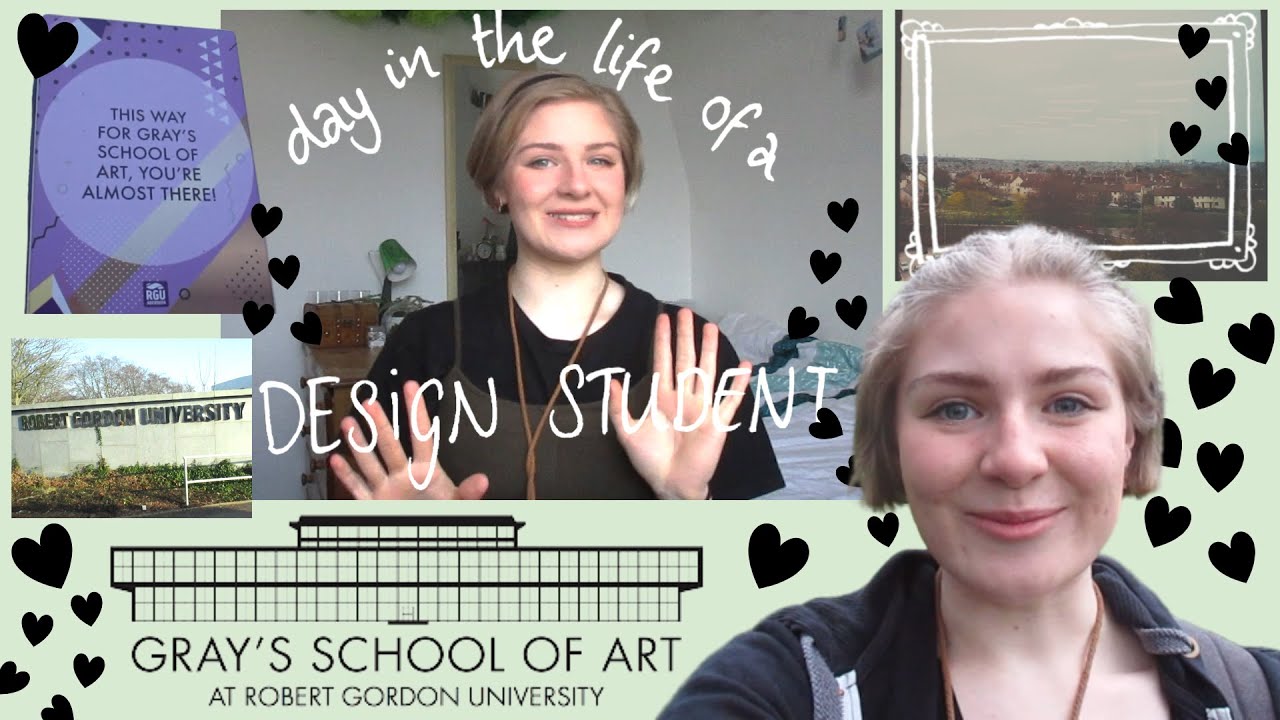 Day in my Life - Gray's School of Art Student - Vlog