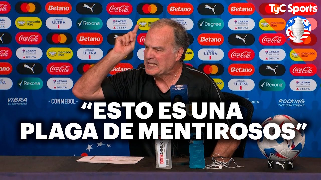 BIELSA EN LLAMAS 🔥 EL DT DE URUGUAY EXPLOTÓ EN CONTRA DE LA CONMEBOL Y DEFENDIÓ A SUS JUGADORES