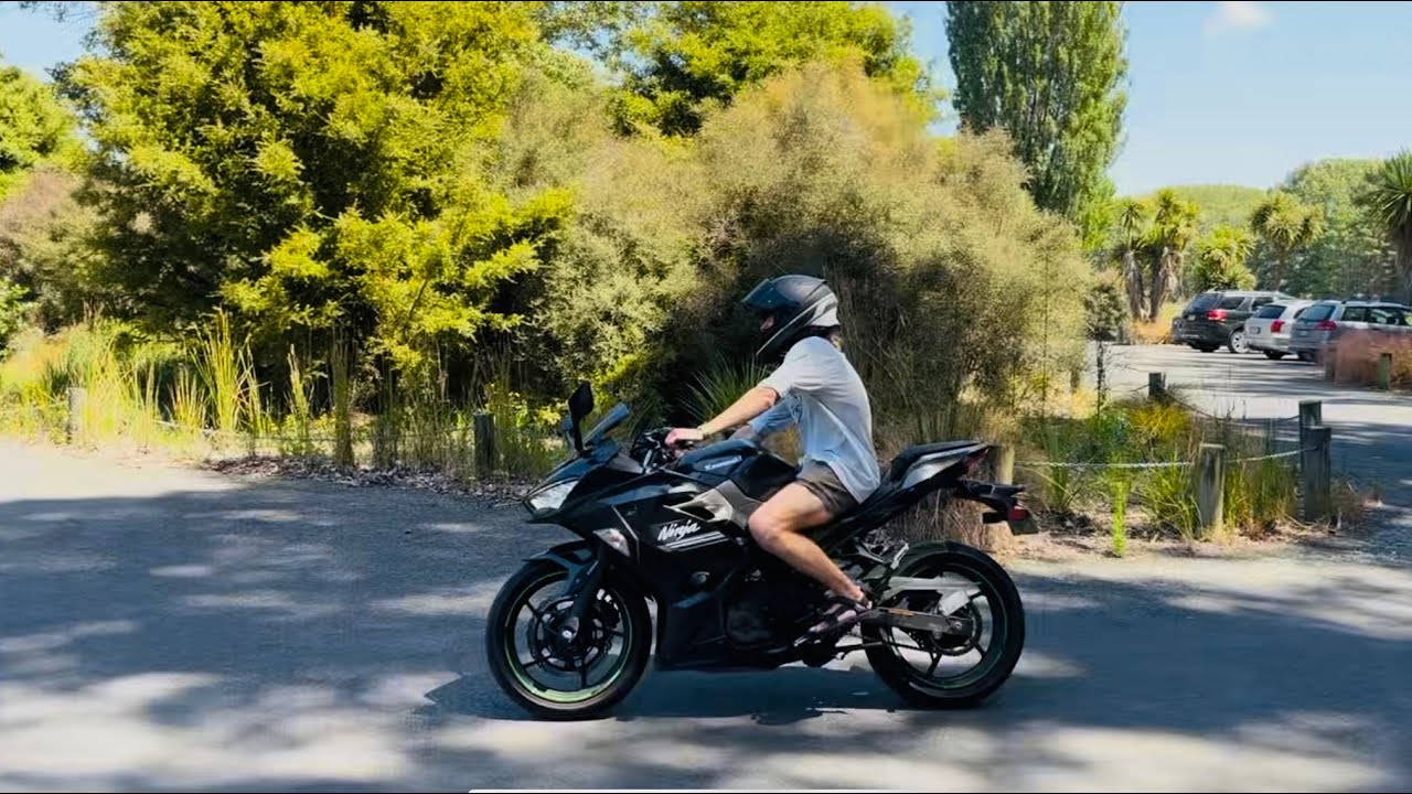 Тест-драйв Kawasaki Ninja у друга (ссылка на его группу в описании)
