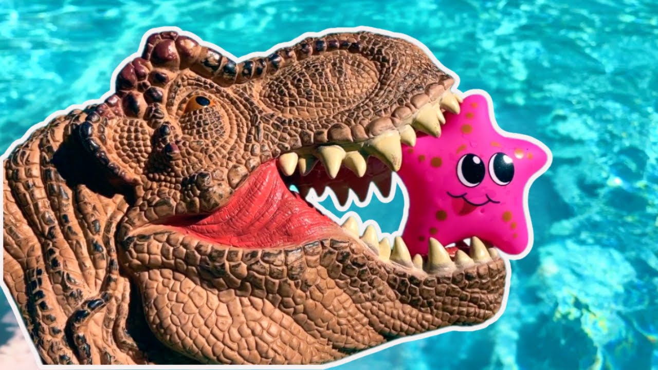 Learn Animal Names in Pool for Babies Toddlers Preschoolers | Shark Frog Cow Elephant Tiger Cat