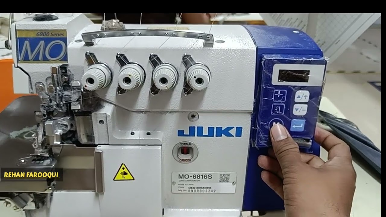 Speed unlock, juki mo-6816S