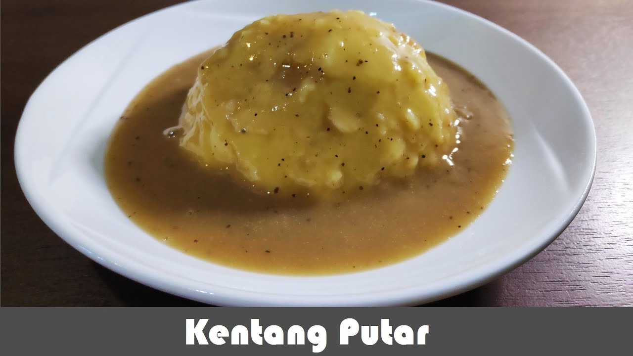 Kentang Putar Resepi Mudah | Simple Mashed Potato Recipe