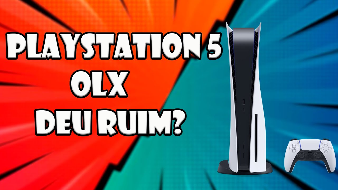 COMPREI UM PLAYSTATION 5 USADO NA OLX | DEU RUIM?