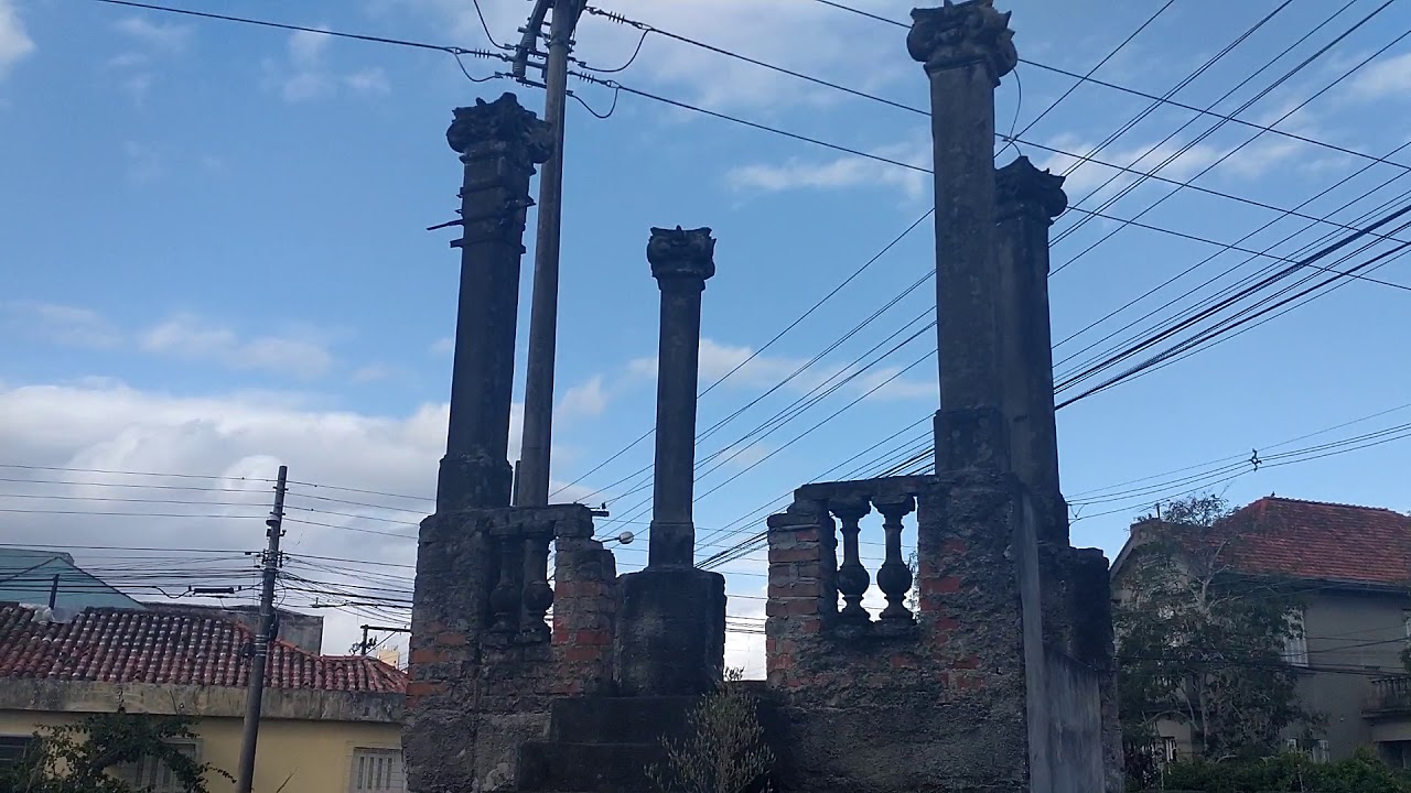castelo sinistro em pelotas aonde Diego gaúcho achou uma moeda antiga