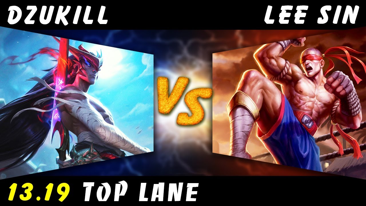 Dzukill - Yone vs Lee Sin TOP Patch 13.19 - Yone Gameplay