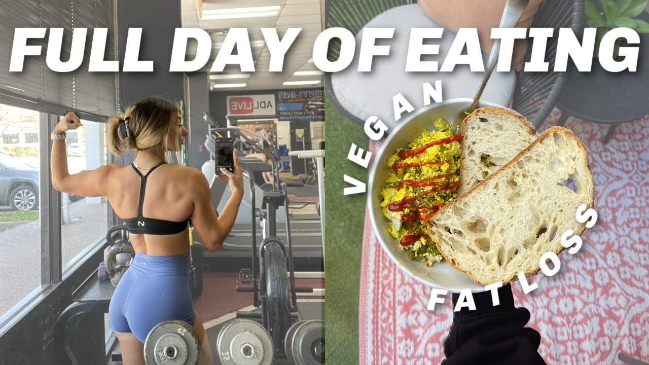 WHAT I EAT TO LOSE FAT AND KEEP MUSCLE | plant based