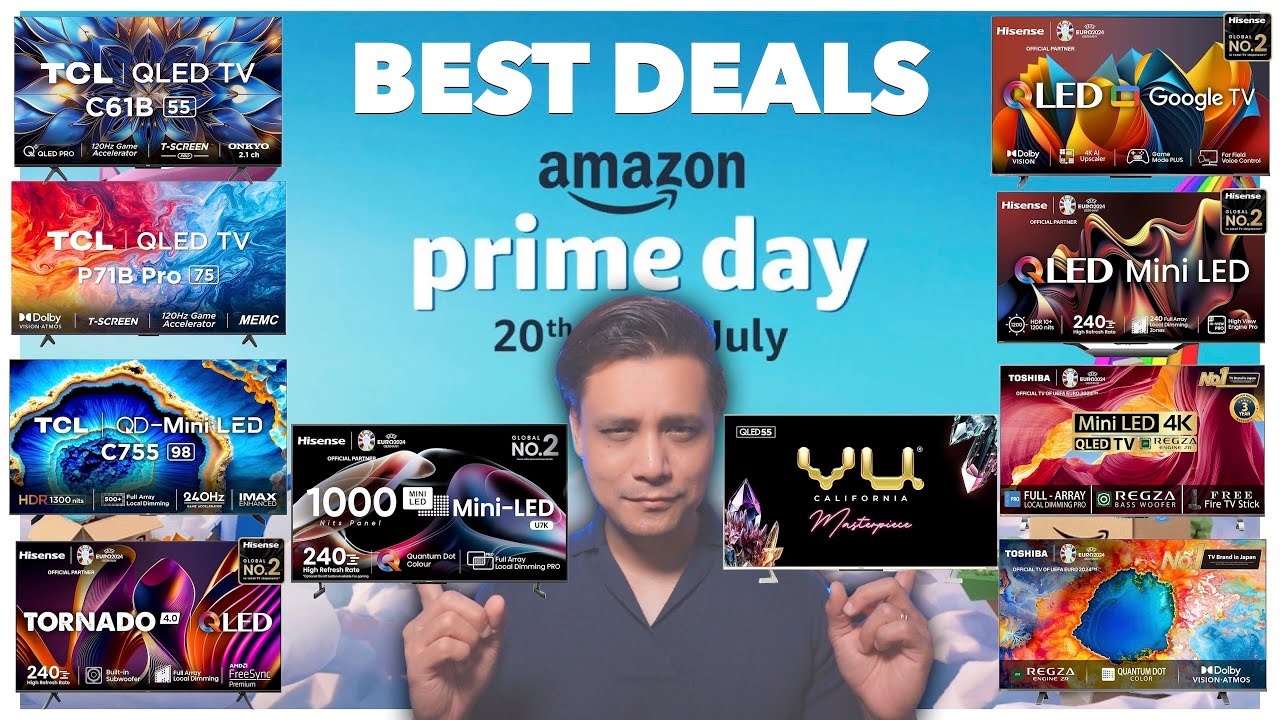 AMAZON PRIME DAY SALE 2024 | TOP 10 TV DEALS | BEST 4K TV I WHAT SHOULD YOU BUY? | Punchi Man Tech