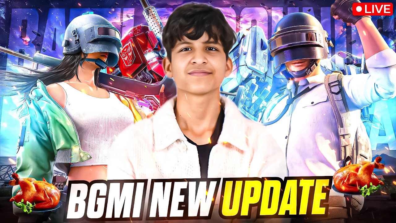 BGMI NEW UPDATE STREAM!!😍 |🔴LIVE🔴