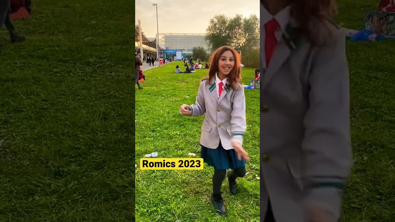 #romics #cosplay #myheroacademia  #anime
