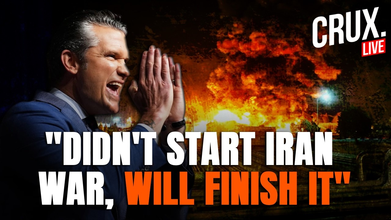 LIVE | Hegseth Says Iran War Is 