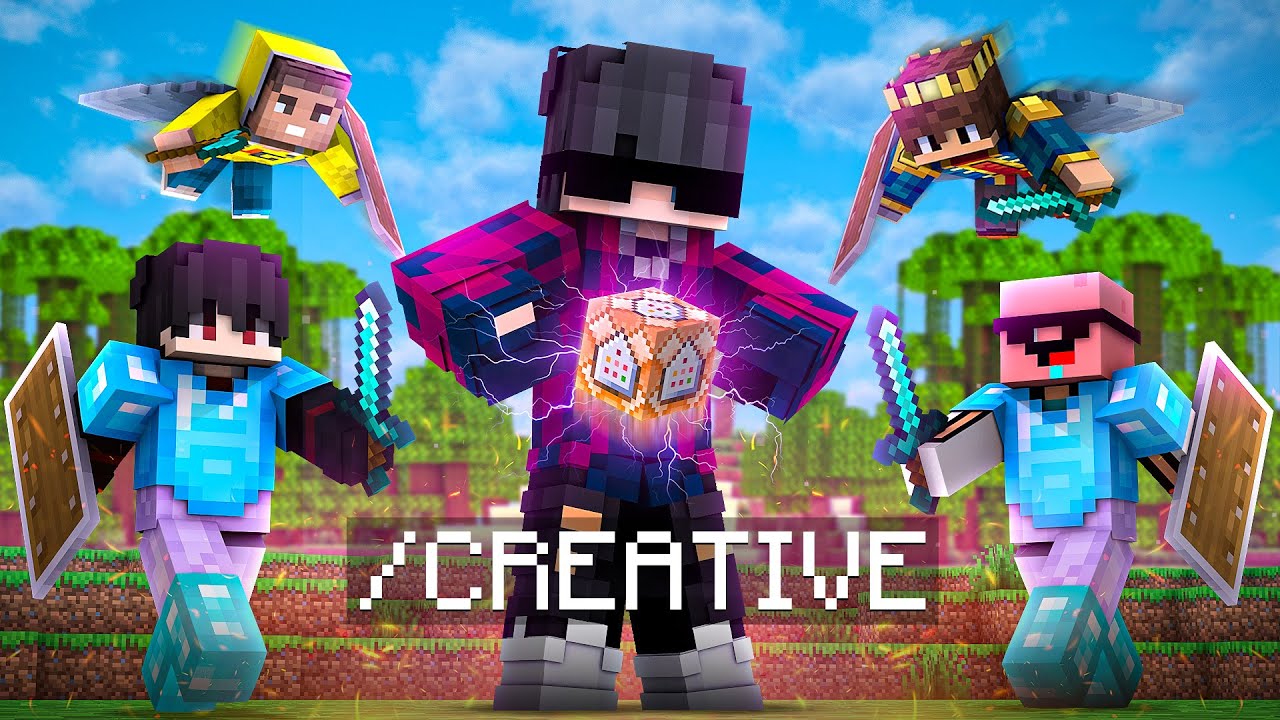 I Secretly Used 'CREATIVE MODE' in This Minecraft SMP