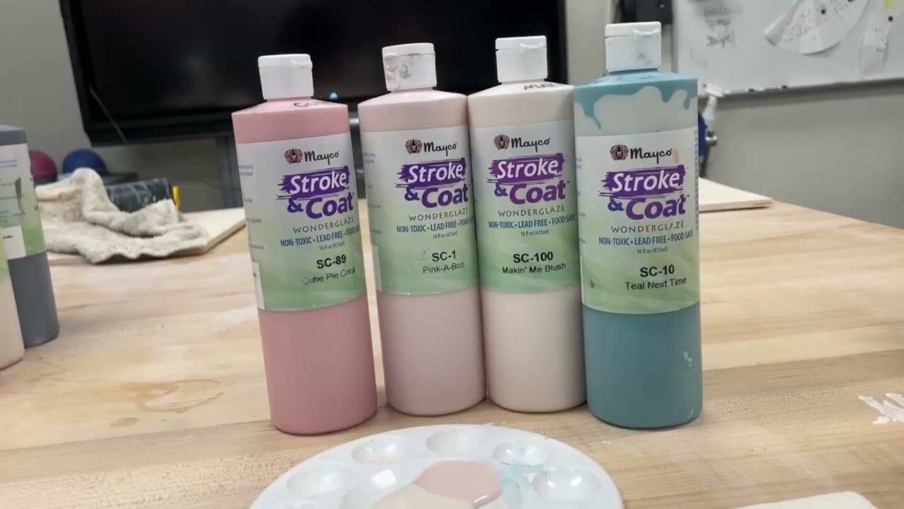 Stroke and Coat Unique Glazing Techniques