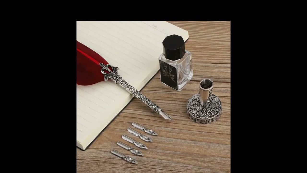 Compra de Pluma de estilo antiguo - Aliexpress