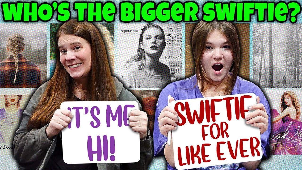 Who's The Bigger Swiftie? Taylor Swift Trivia Challenge! Loser Gets Waxed