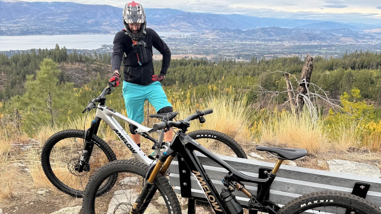 AMFLOW PL Carbon — первый демонстрационный тест DOWNHILL | Crawford-Connector Trail