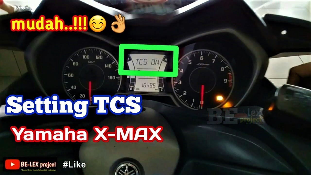 SETTING TCS YAMAHA XMAX Aktive DAN Non Aktive kan Traction Control System
