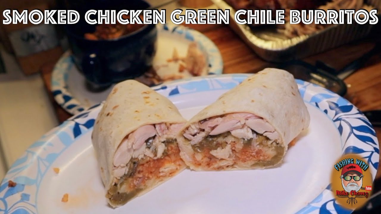 Буррито с копченой курицей и чили Hatch Green