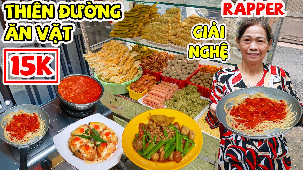 Ngon Rẻ Thi&ecirc;n Đường Ăn Vặt 15K Rapper T&iacute;nh Tiền Duy Nhất Ở S&agrave;i G&ograve;n Quyết Định Giải Nghệ
