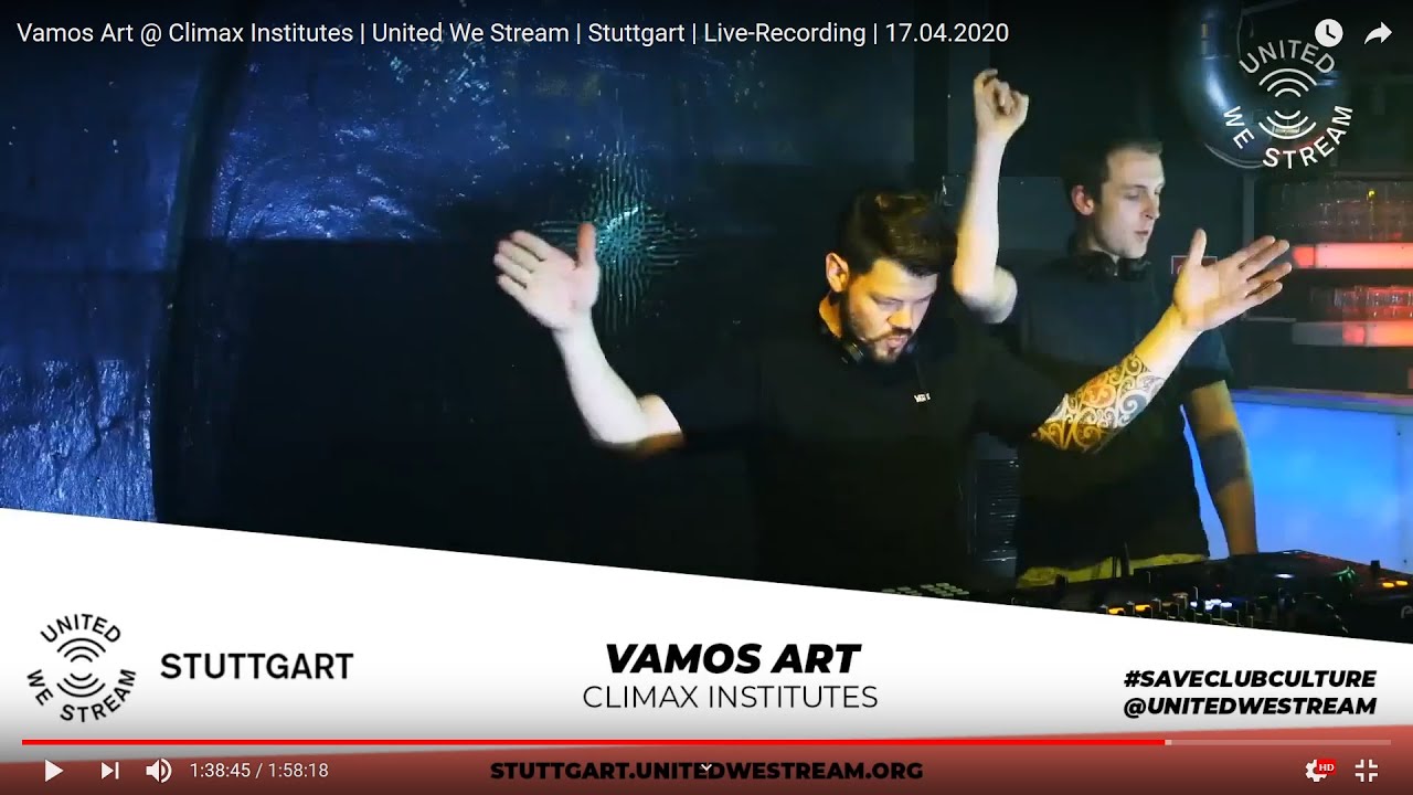Vamos Art @ Climax Institutes | United We Stream | Stuttgart | Live-Recording | 17.04.2020
