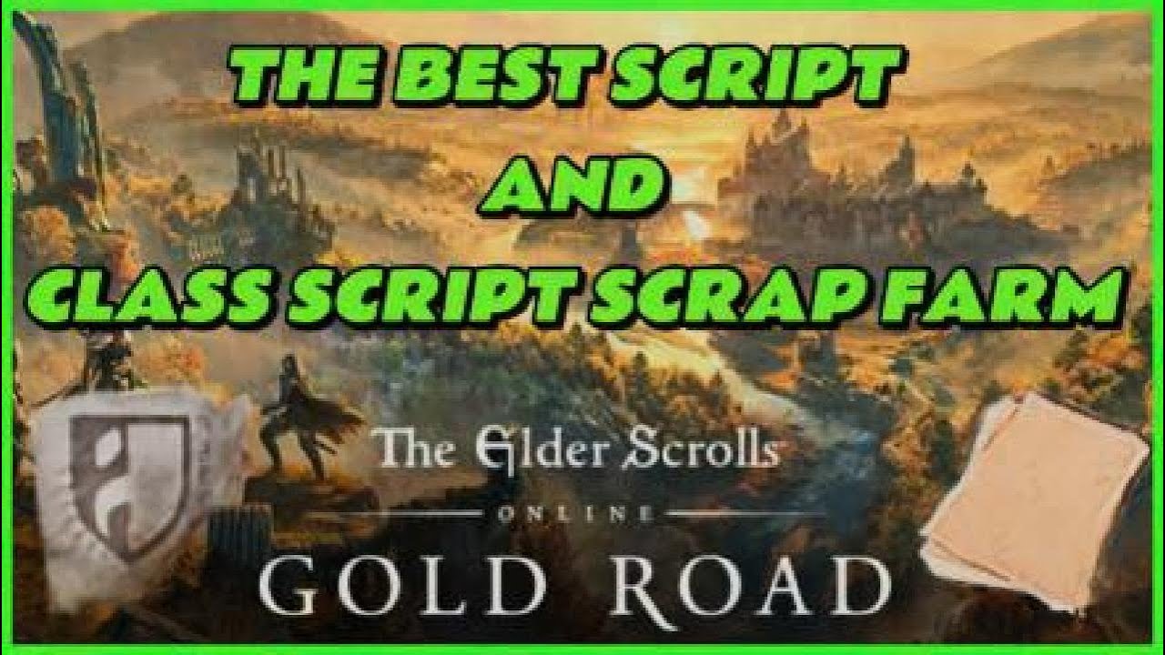 Eso | The Best Script and Class Script Scrap Farm