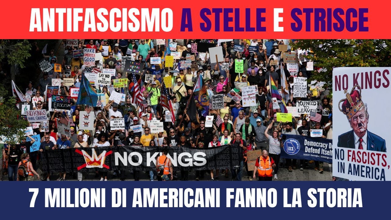 7 milioni in piazza contro Trump &ndash; Il No Kings Day