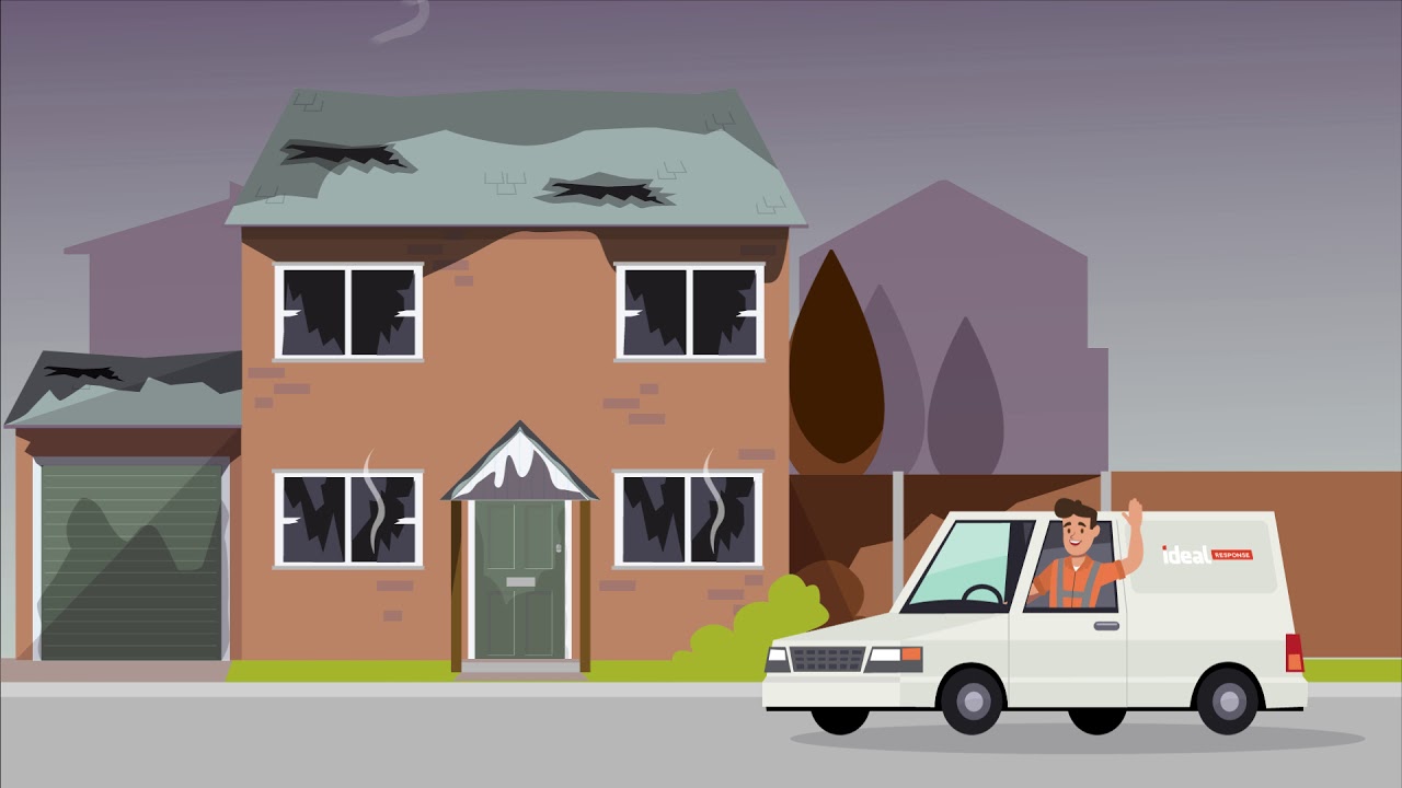 Fire Damage Cleaning & Restoration Service - Ideal Response