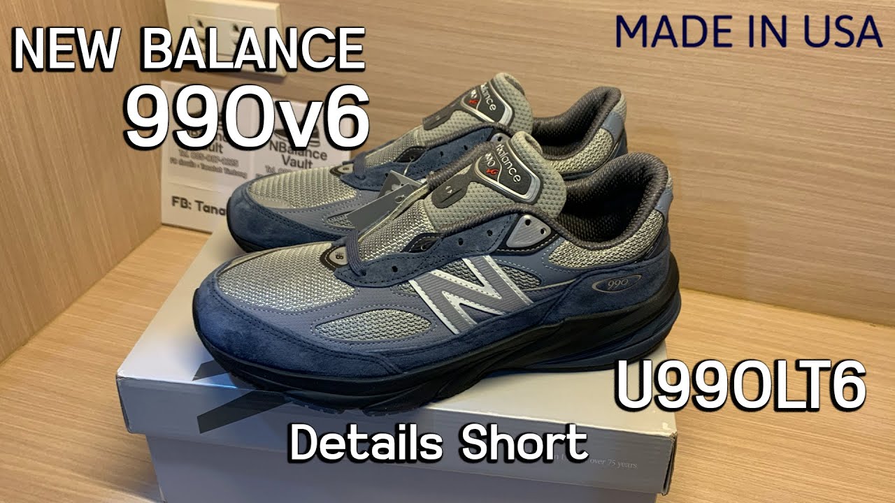 พรีวิว New Balance 990v6 Vintage Indigo | U990LT6