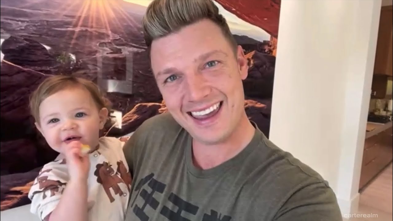 Nick Carter - Breakfast with Odin & Saoirse (waffle daddy) (12-23-2020)