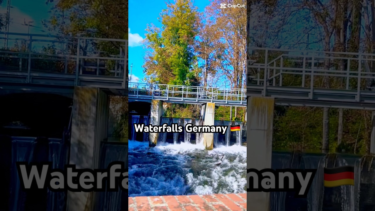 🌊✨ Most Beautiful Waterfalls in Germany 🇩🇪 | Hidden Nature Gems 🌲💦#waterfall #viralvideo #yt