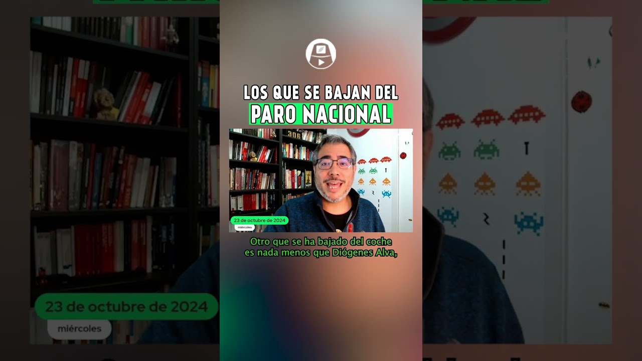 LOS QUE SE BAJAN DEL PARO NACIONAL  #LaEncerrona