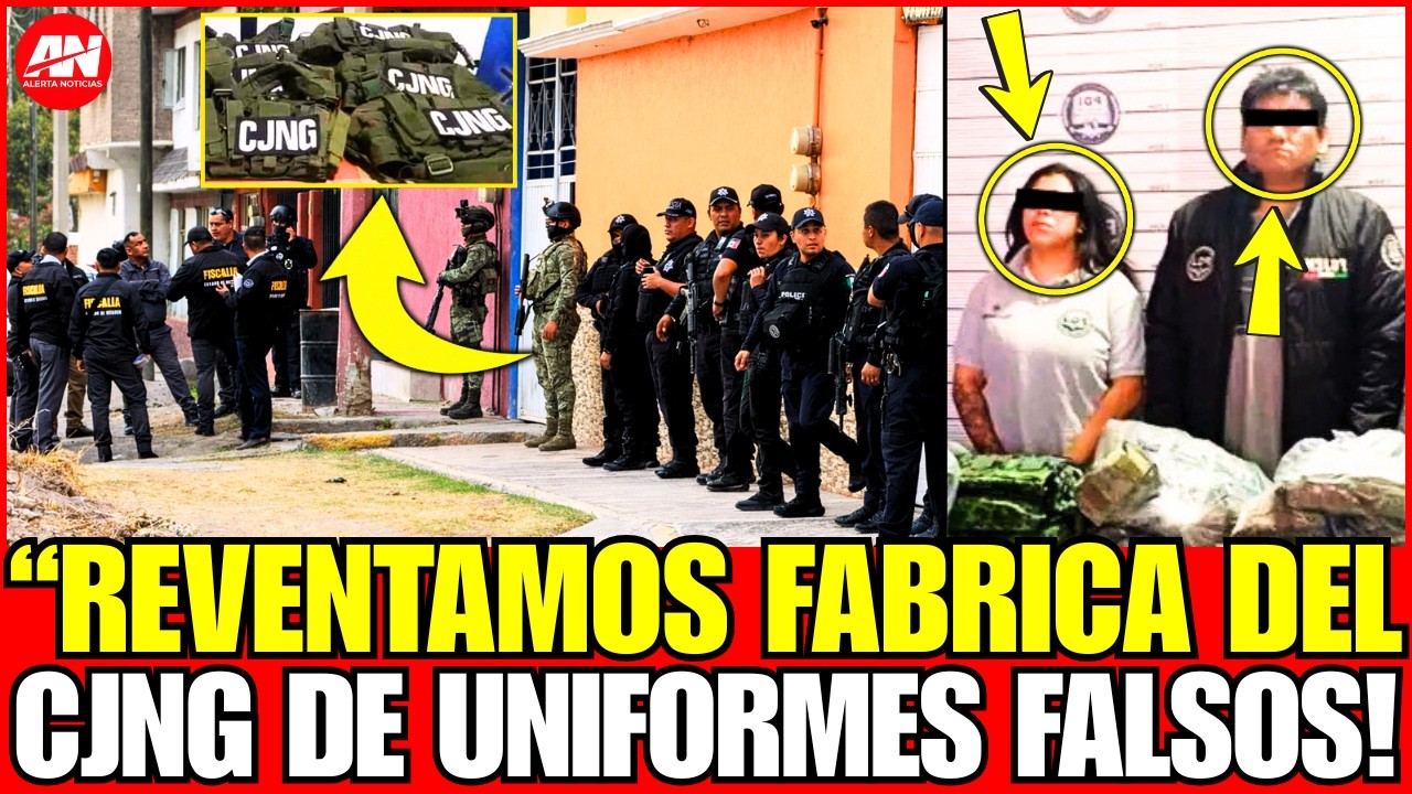 ¡MARINA CATEA Y DESMANTELA FABRICA DEL CJNG: LANZALLAMAS, GRANADAS Y CHALECOS TACTICOS DEL CARTEL!