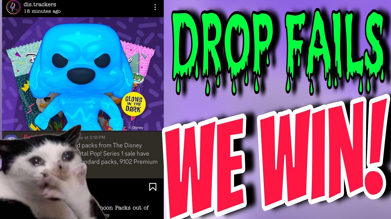 DROP FAILED BUT WE WIN! | DISNEY FUNKO NFT DROPPP