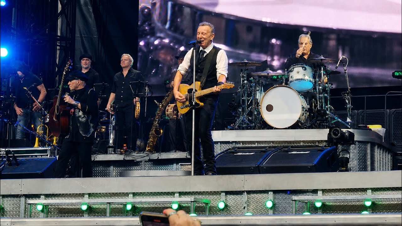 Born In The USA + Born To Run - Bruce Springsteen live Milano San Siro 03/07/2025