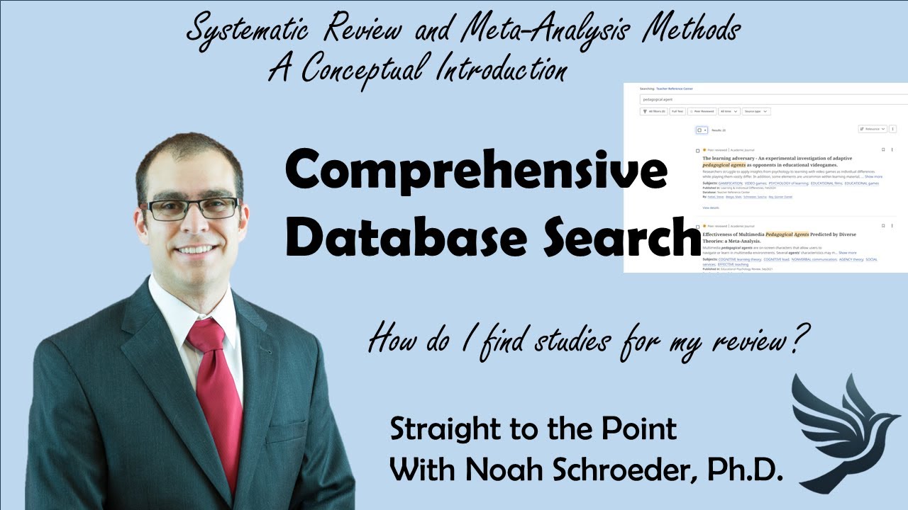Searching Academic Databases Effectively - Straight to the Point (brief lecture)