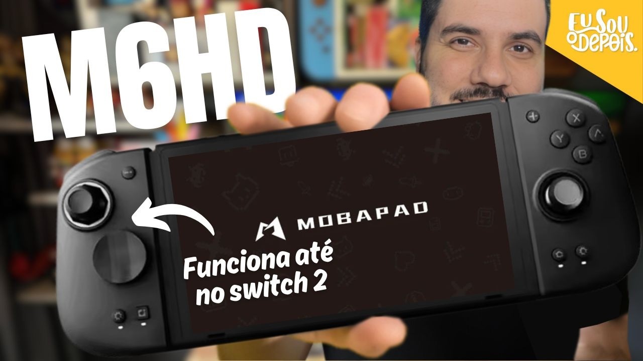 MOBAPAD M6HD - O QUERIDINHO DOS DONOS DE SWITCH!