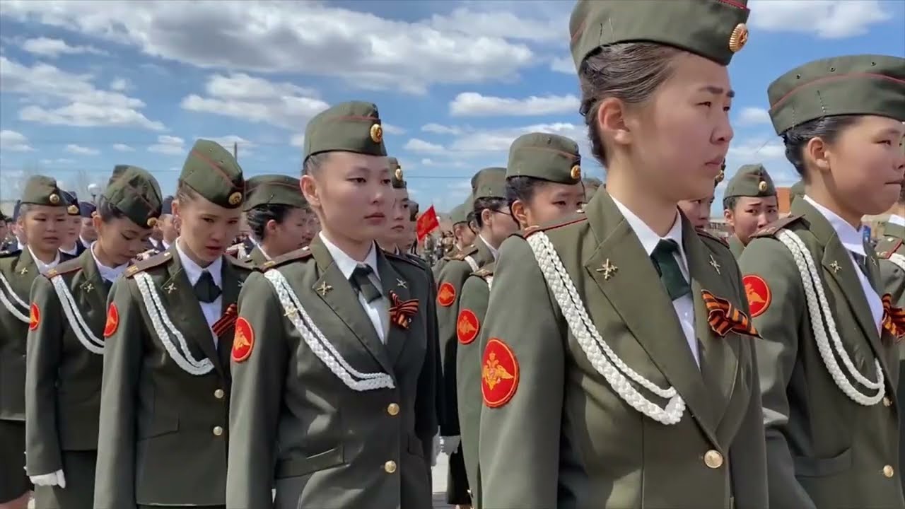 Смотр песни и строя юношей и девушек МСОШ №3 2021-2022, 6 мая